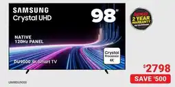Visions Electronics SAMSUNG 98 4K Smart TV offer