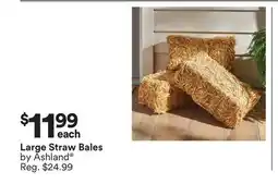 Michaels Large Straw Bales by Ashland offer