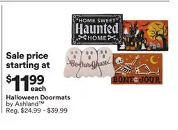 Michaels Halloween Doormats offer