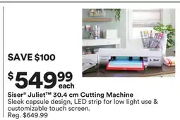 Michaels Siser Juliet 30.4 cm Cutting machine offer