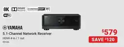 Visions Electronics YAMAHA 5.1-Channel Network Receiver offer