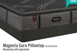 The Brick Beautyrest Black Signature Magenta Euro Pillowtop King Mattress offer