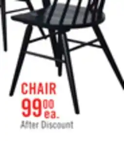 The Brick Metro 5pc Dining Set with Table & 4 Chairs 72-90W Extension, Trestle Base - Brown offer