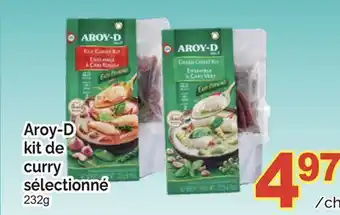 T&T Supermarket AROY-D KIT DE CURRY SÉLECTIONNÉ, 232G offer