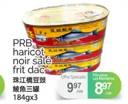 T&T Supermarket PRB HARICOT NOIR SALÉ FRIT DAC, 184gx3 offer
