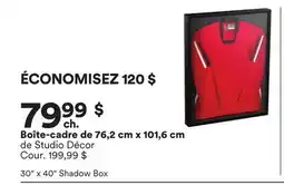 Michaels Boîte-cadre de 76,2cm*1016 cm offer