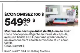 Michaels Machine de découpe Juliet de 30,4 cm de Siser offer
