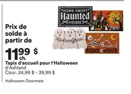 Michaels Tapis d'accueil pour l'Halloween d'Ashland offer