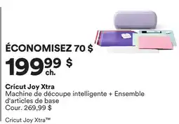 Michaels Cricut Joy Xtra Machine de découpe intelligente + Ensemble d'articles de base offer