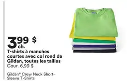 Michaels T-shirts à manches courtes avec col rond de Gildan, toutes les tailles offer