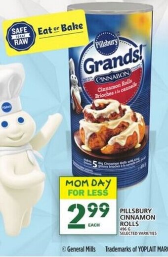 Food Basics Pillsbury Cinnamon Rolls offer
