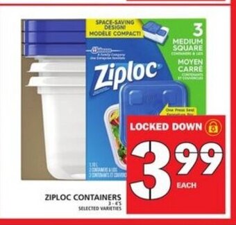 Food Basics Ziploc Containers offer