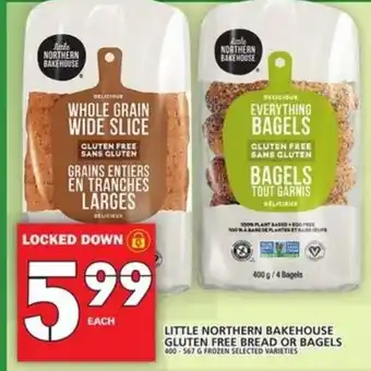 Food Basics Little Northern Bakehouse Gluten Free Bread or Bagels offer