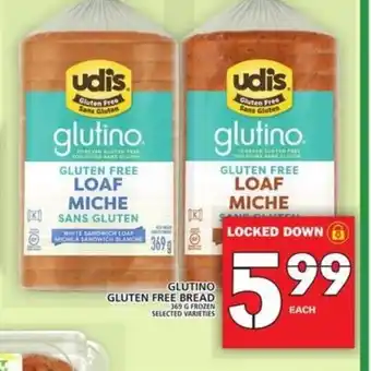 Food Basics Glutino Gluten Free Bread offer