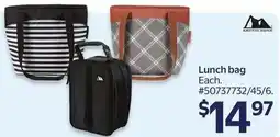 Walmart Lunch bag offer