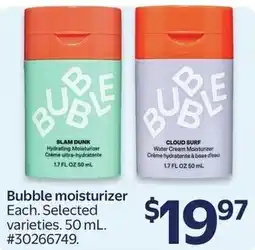 Walmart Bubble moisturizer offer