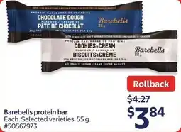 Walmart Barebells protein bar offer