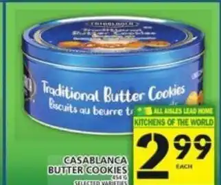 Food Basics Casablanca Butter Coookies offer