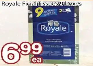 Nations Fresh Foods Royale ficial tissues 9 boxes offer