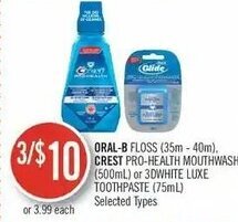 Shoppers Drug Mart Oral-b offer