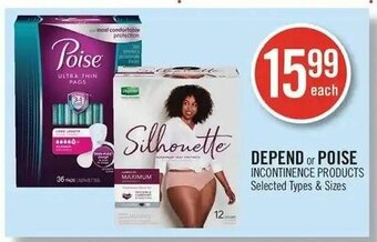 Shoppers Drug Mart Depend or poise offer