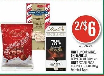 Shoppers Drug Mart Lindt offer