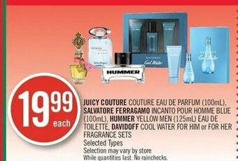 Shoppers Drug Mart Juicy couture offer