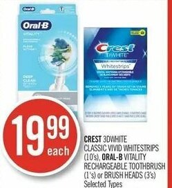 Shoppers Drug Mart Crest offer