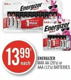 Shoppers Drug Mart Energizer offer