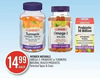 Shoppers Drug Mart Webber naturals offer
