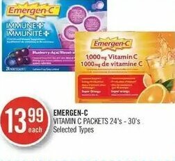 Shoppers Drug Mart Emergen-c offer