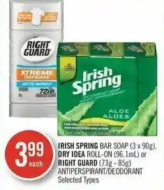 Shoppers Drug Mart Irish spring offer