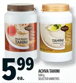Metro Achva tahini offer