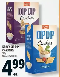 Metro Kravy dip dip crackers offer