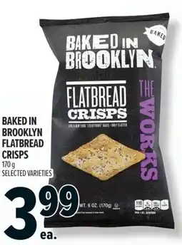 Metro Baked in brooklyn flatbread crisps offer