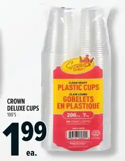 Metro Crown deluxe cups offer