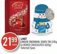 Shoppers Drug Mart Lindt offer
