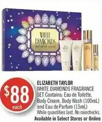 Shoppers Drug Mart Elizabeth taylor offer