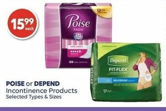 Shoppers Drug Mart Poise or depend offer