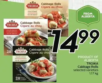 Safeway TROIKA cabbage rolls offer