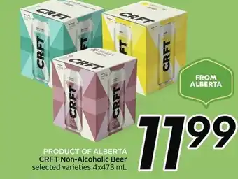 Safeway CRFT non-alcoholic beer offer