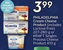Safeway Philadelphia cream cheese product offer