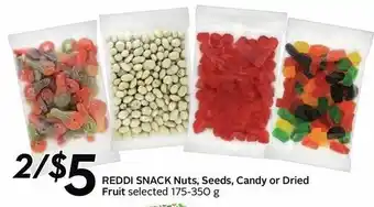 Safeway Reddi snack nuts, seeds, candy or dried fruit offer
