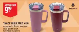 Canadian Tire MANNA TAHOE INSULATED MUG offer
