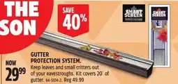 Canadian Tire Holmes GUTTER PROTECTION SYSTEM offer