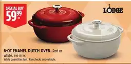 Canadian Tire Lodge 6-QT ENAMEL DUTCH OVEN offer