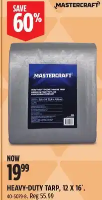Canadian Tire Mastercraft HEAVY-DUTY TARP offer