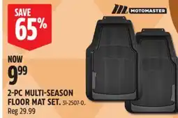 Canadian Tire MotoMaster 2-PC MULTI-SEASON FLOOR MAT SET offer