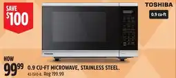 Canadian Tire Toshiba 0.9 CU-FT MICROWAVE, STAINLESS STEEL offer