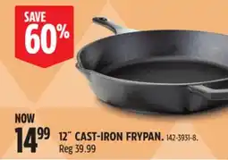 Canadian Tire Master Chef 12˝ CAST-IRON FRYPAN offer